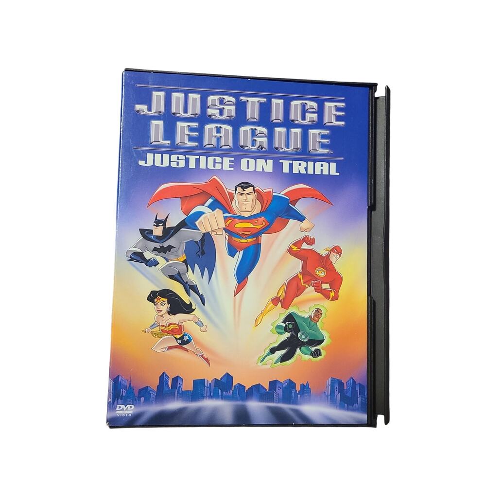 Justice League - Justice On Trail - Animated - 2003 - used condition